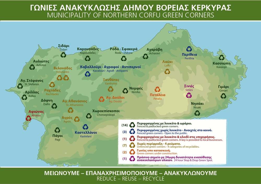 Κόντρα Βάρελη-Κόκκαλη για τις Πράσινες Γωνιές στη Βόρεια Κέρκυρα