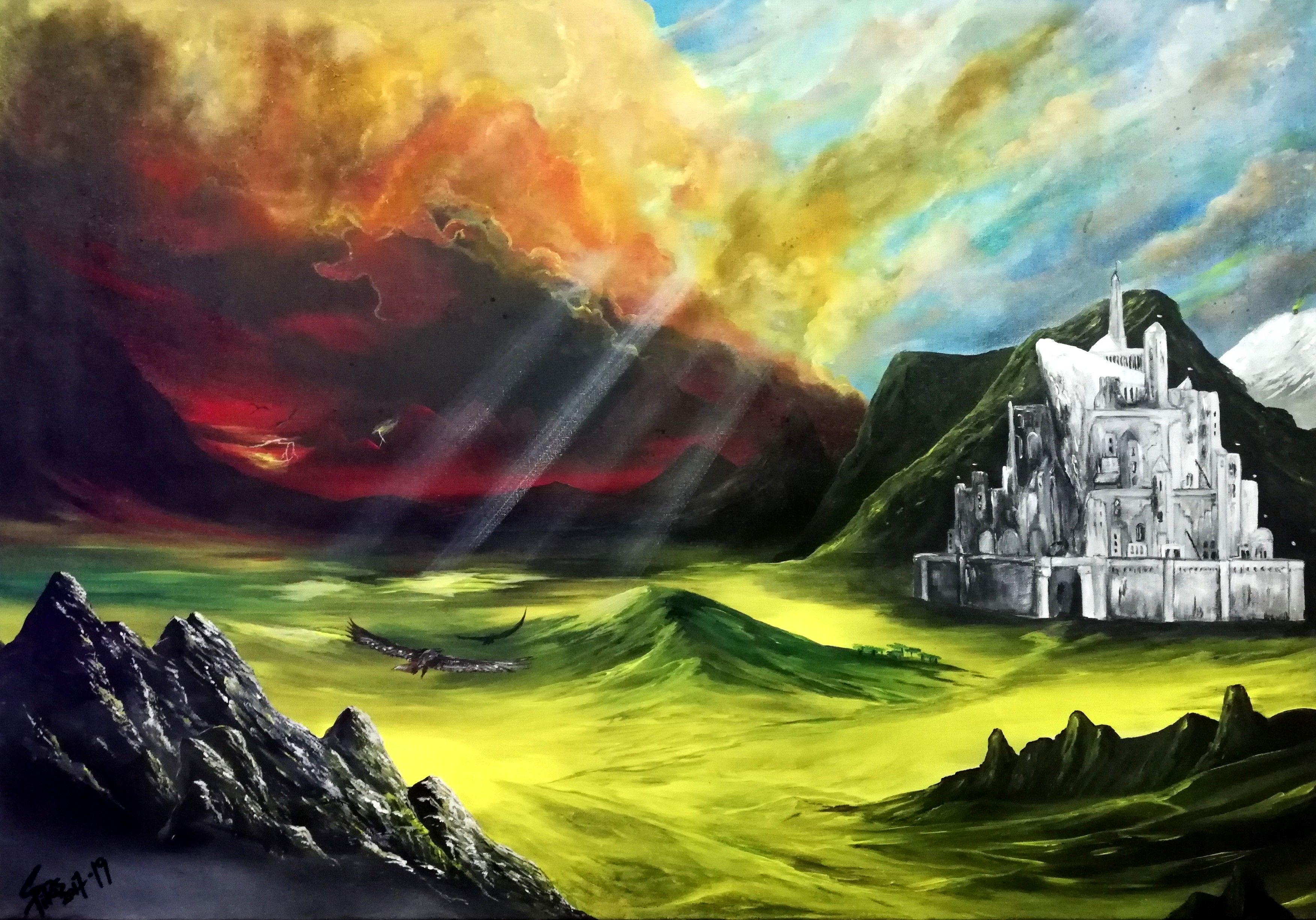 Tales from middle – earth, έκθεση ζωγραφικής του Σπύρου Γελέκα σε Θεσσαλονίκη, Αθήνα και Αγγλία