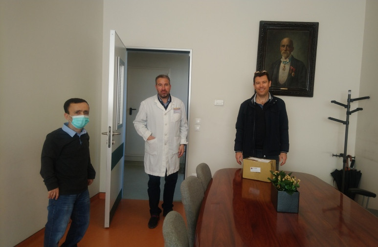 Δωρεά ιατρικού υλικού στο Νοσοκομείο από το Τμήμα ΑHEPA Κέρκυρας