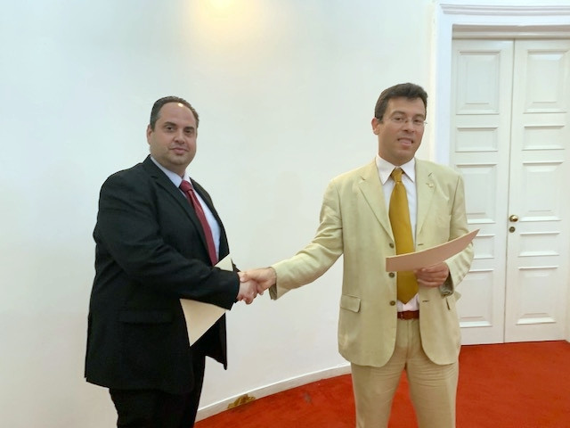 Ομόφωνη επανεκλογή του Νίκου Δημητρόπουλου στην προεδρία του Τμήματος AHEPA Κέρκυρας