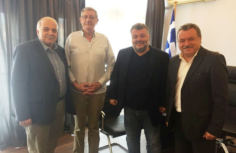 Στελέχη της «ΑΝ.Α.Σ.Α.» με Δημάρχους πλημμυρόπληκτων περιοχών στην Κεφαλονιά