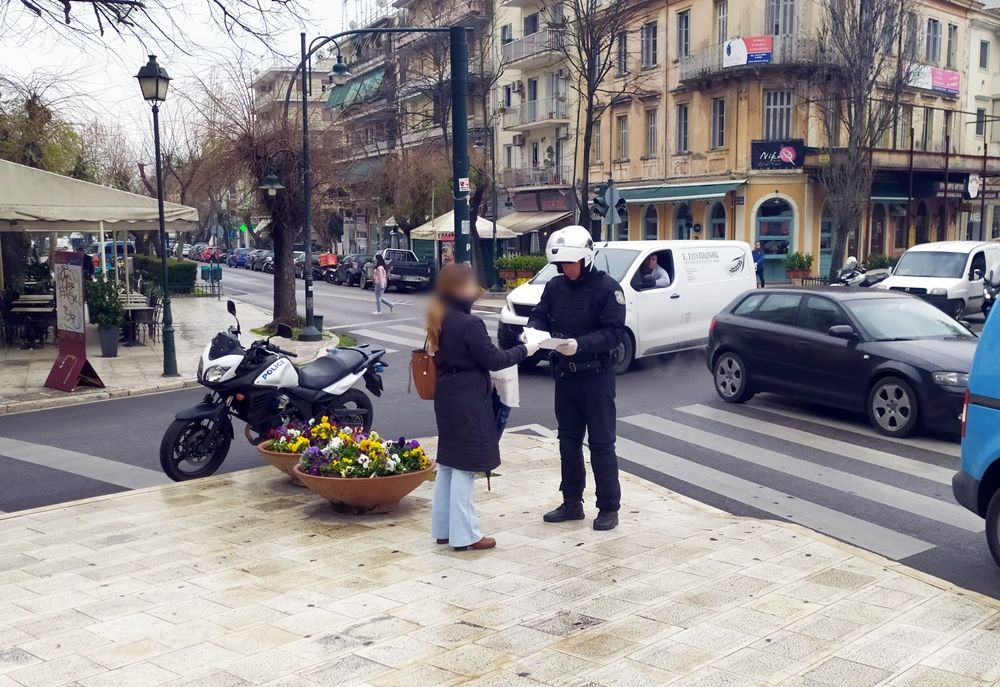 Παραβάσεις για άσκοπη μετακίνηση. Το σκορ της Δευτέρας
