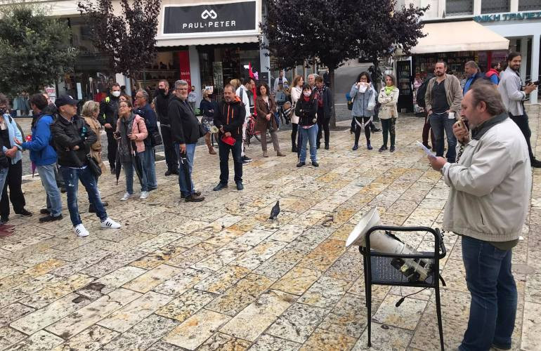 Η απεργία της ΑΔΕΔΥ στην Κέρκυρα (video - photos)