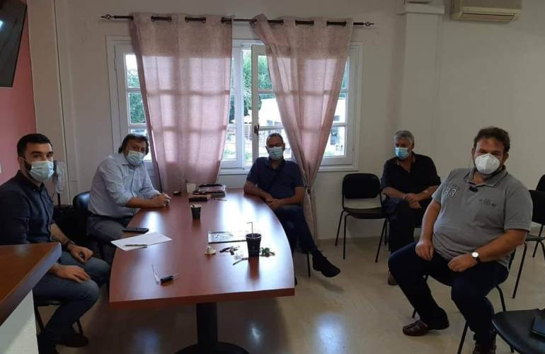 Συνάντηση Αυλωνίτη & Κακαβίτσα με τον Σύλλογο Νεφροπαθών Κέρκυρας