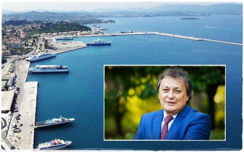 Έκκληση Αυλωνίτη προς πάσα κατεύθυνση για αποτροπή της ιδιωτικοποίησης του λιμανιού της Κέρκυρας