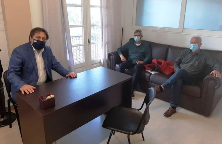 Εργασιακά, κρίση & ανεργία στη συνάντηση Αυλωνίτη με την προσωρινή διοίκηση του Εργατικού Κέντρου