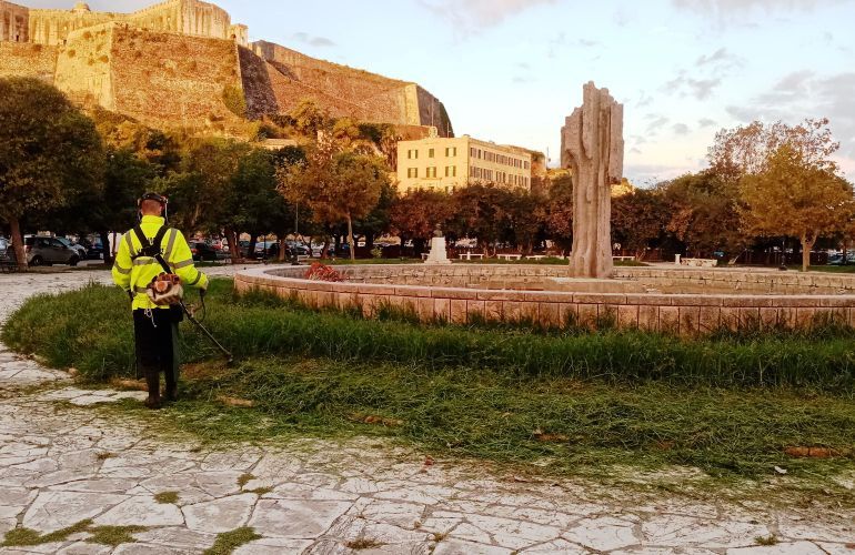 Εργασίες & παρεμβάσεις σε σχολεία και περιοχές της Κέρκυρας