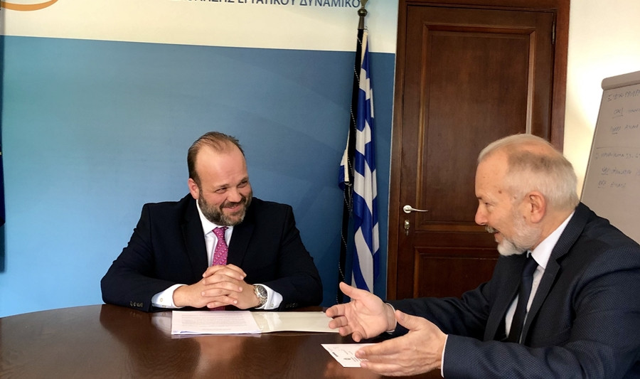 ΟΑΕΔ: Ξανάρχισαν οι εργασίες στις Εργατικές Κατοικίες του Αγ. Ιωάννη