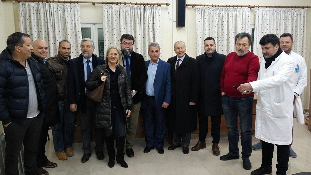 Ο βουλευτής της ΝΔ Β. Οικονόμου στις δομές Υγείας της Κέρκυρας (video-photos)