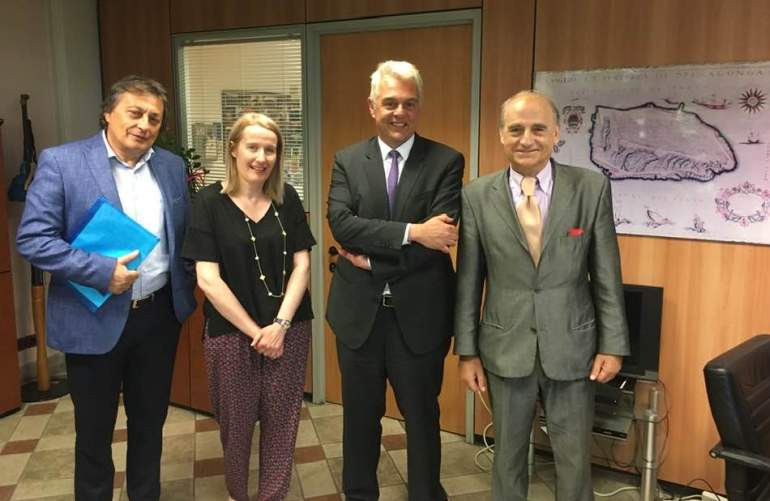 Συνάντηση Καλούδη με τον Γενικό Δ/ντη του Ελληνικού Κτηματολογίου