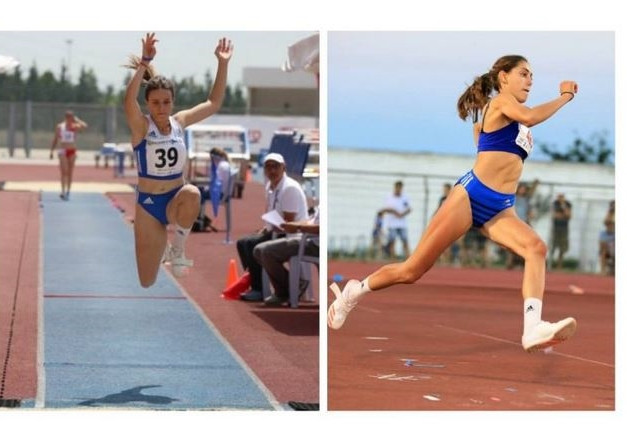 Gold Medals for young Corfu athletes Spyridoula Karydi and Panayiota Dosi