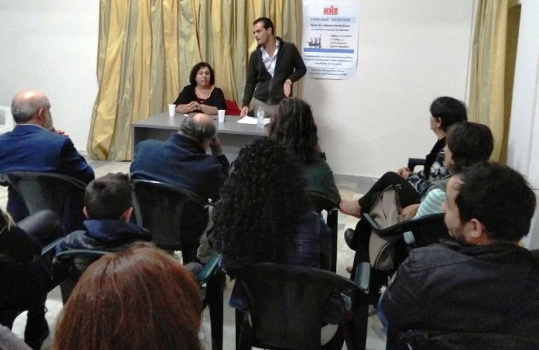 Η ομιλία του Γ. Μπορμπότη στην Αχαράβη για τις εξορύξεις