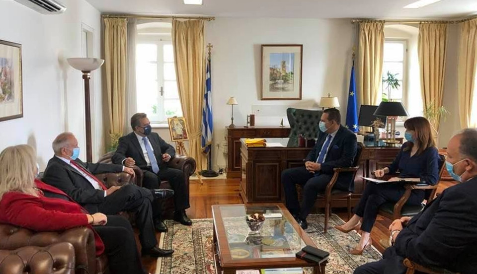 Συνάντηση Κόνσολα με την Πρυτανική Αρχή του Ιονίου Πανεπιστημίου