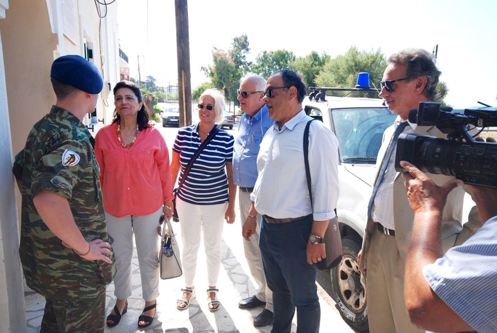 Κλιμάκιο της ΠΙΝ στους Οθωνούς για τα υγειονομικά πρωτόκολλα
