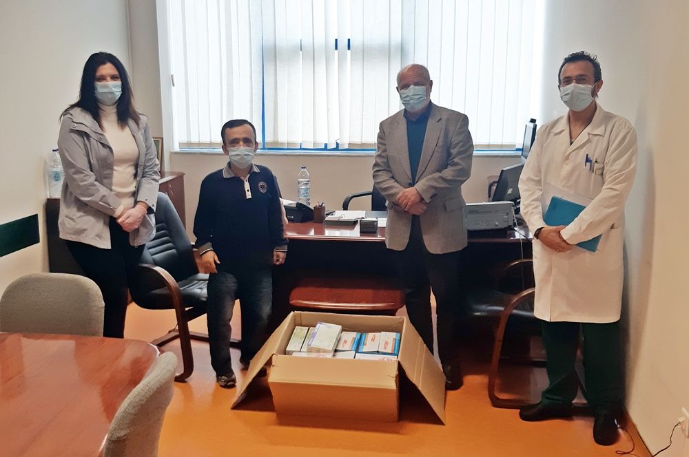 Municipality of North Corfu donates personal protection equipment to Corfu Hospital