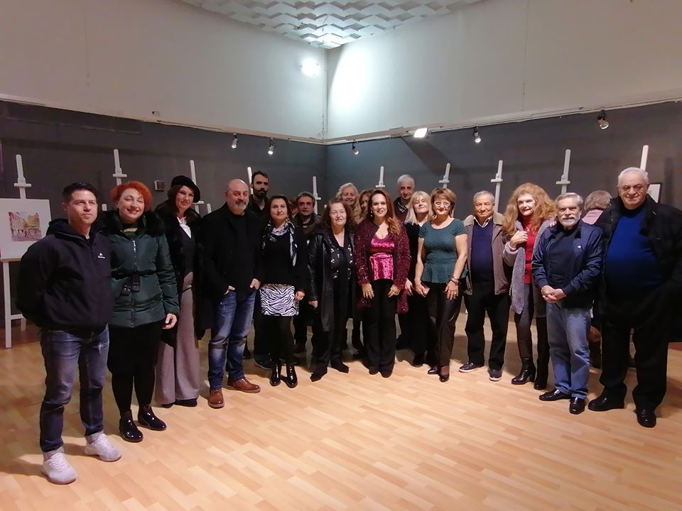 Corfu΄s Museums:Exhibition in Municipal Theatre foyer