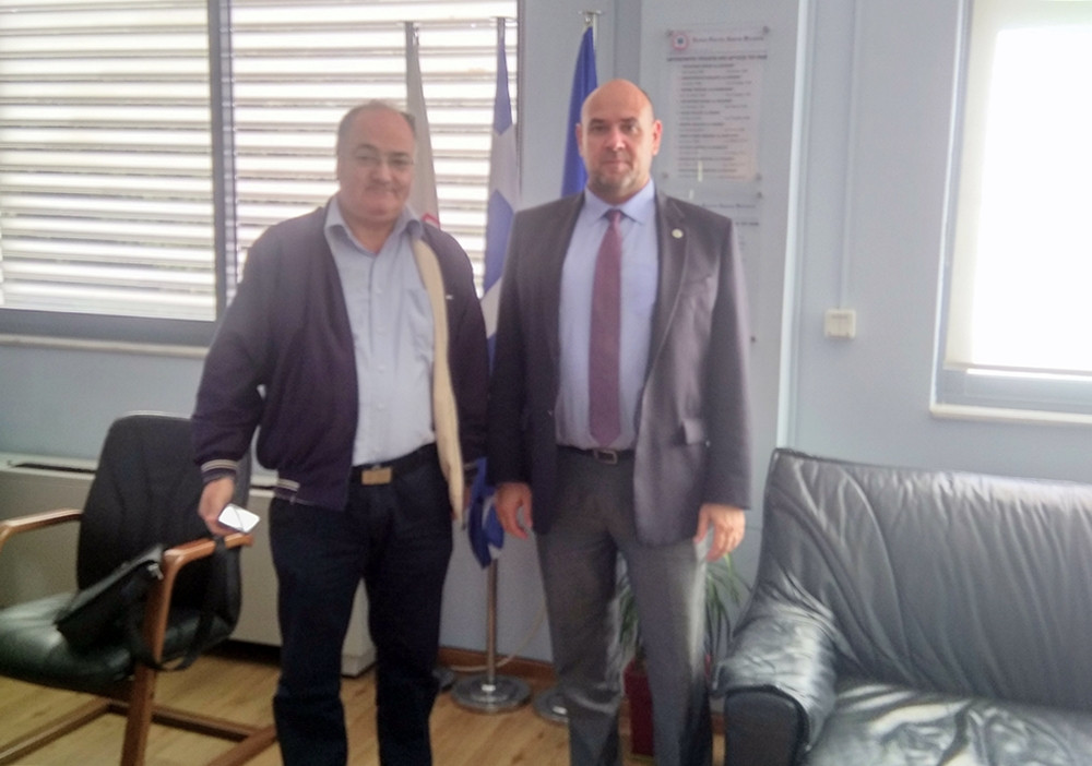 Για ενίσχυση σε προσωπικό συζήτησε ο Σπύρος Πουλής με τον πρόεδρο του ΕΚΑΒ
