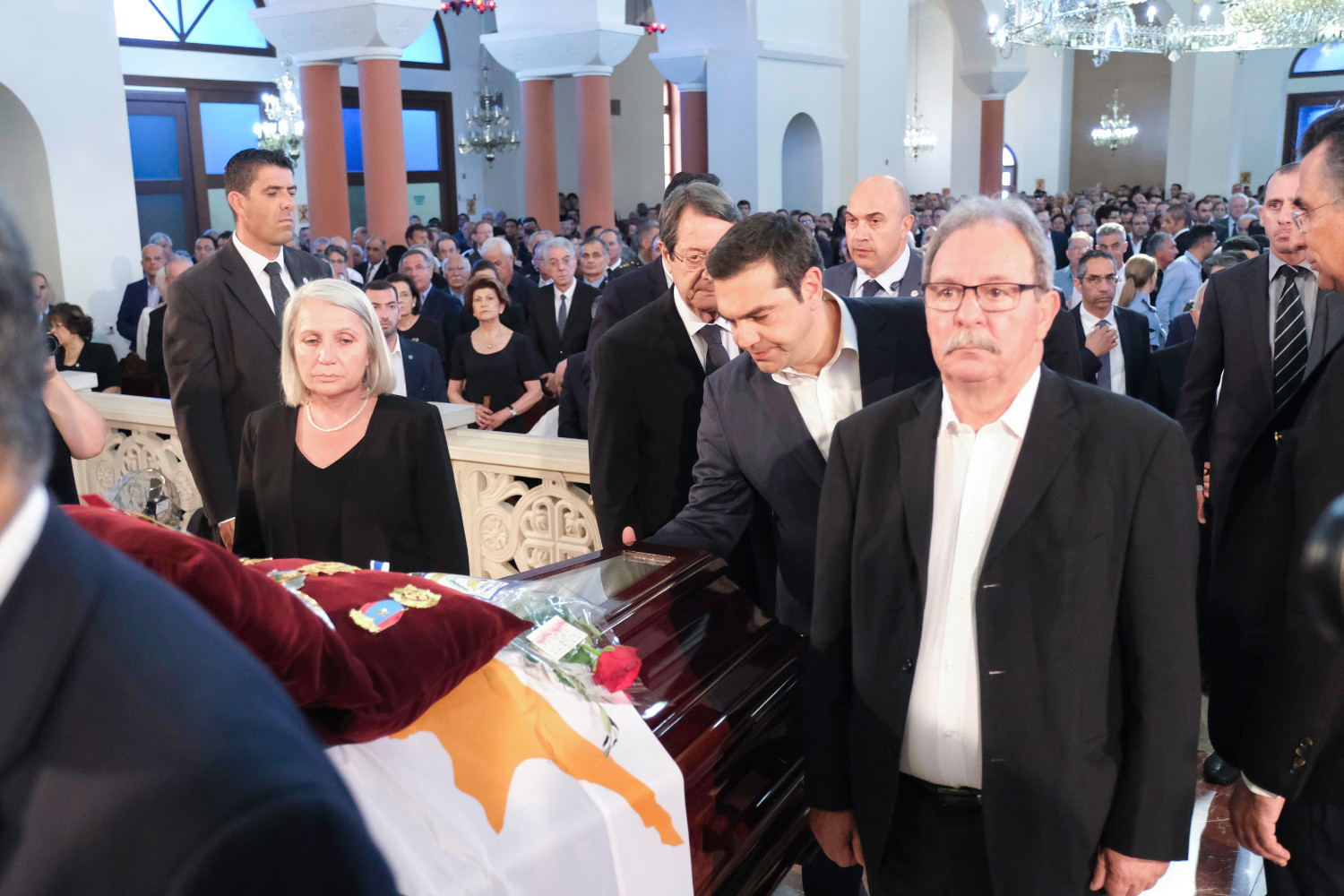 Από την κηδεία του Δ. Χριστόφια (φωτορεπορτάζ)