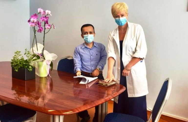 New auxiliary haematologist at Corfu Hospital