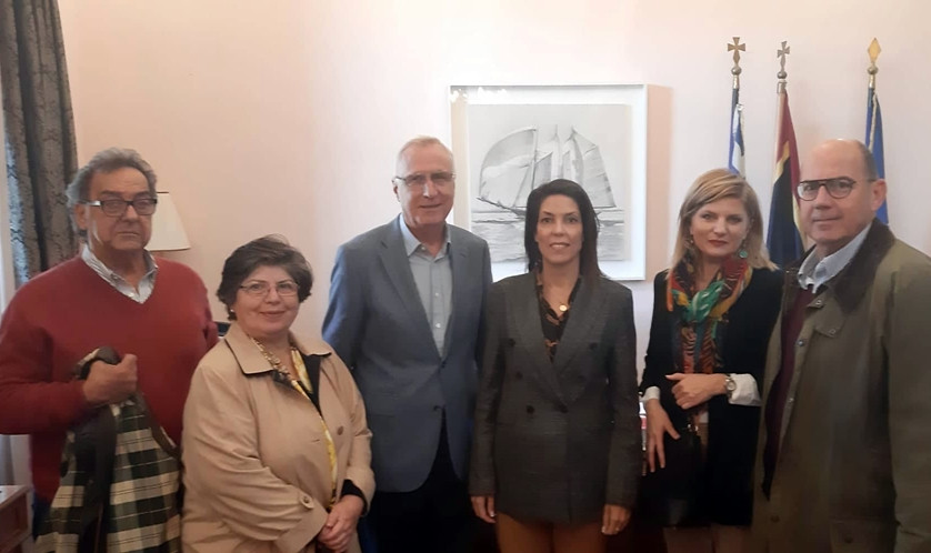 Ζητήματα του Ιστορικού Κέντρου Κέρκυρας τέθηκαν από τον Σύλλογο Σαν Τζιάκομο στη Μ. Υδραίου