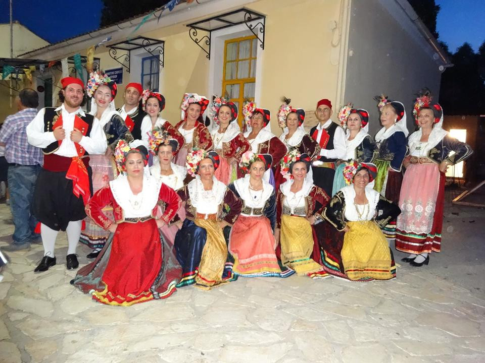 Gouvia Cultural Society dinner and New Year΄s Cake