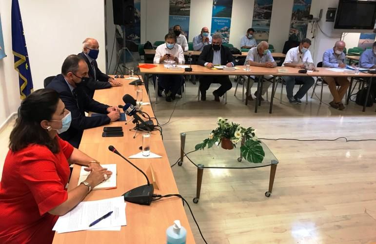 Οι θέσεις Αυλωνίτη στη σύσκεψη με τον Υπουργό Ναυτιλίας