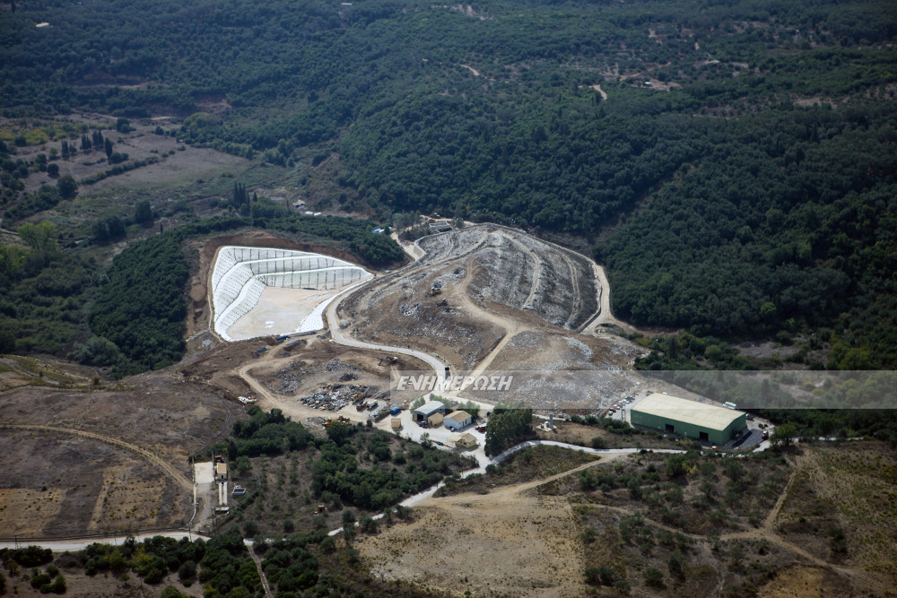 Δυόμισι χρόνια ο χρόνος ζωής του ΧΥΤΥ Λευκίμμης. Θα μείνουν τόσο και τα ΜΑΤ;