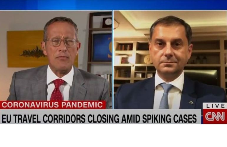 Greek Tourism Minister Theoharis on CNN: