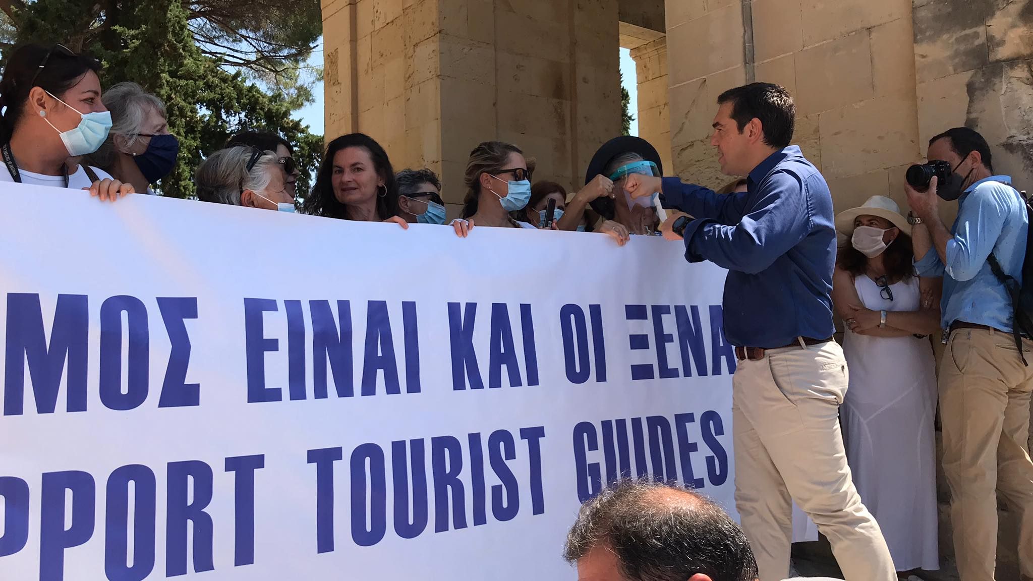 Τα προβλήματα των ξεναγών άκουσε ο Αλέξης Τσίπρας (video)