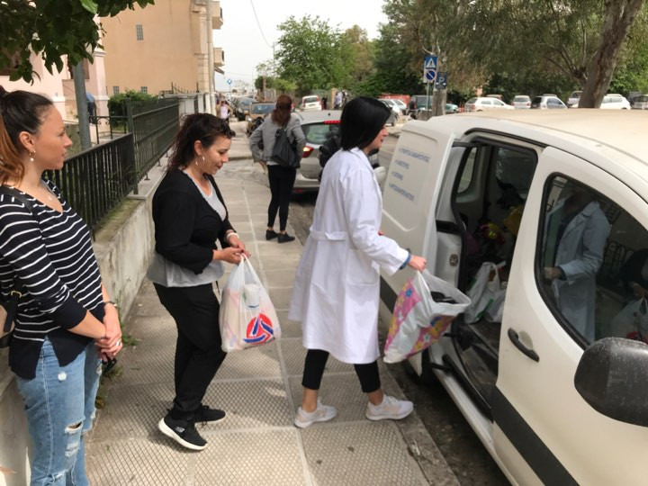 Είδη πρώτης ανάγκης συγκέντρωσε η 1η ΤΟΜΥ Κέρκυρας