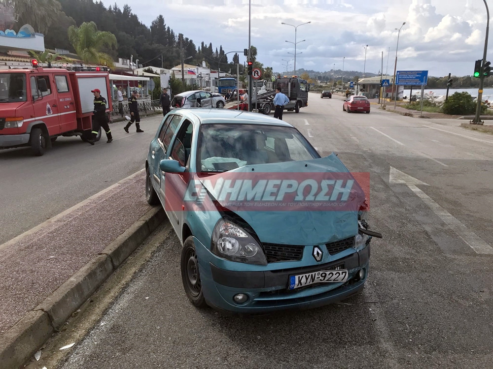 Τρεις τραυματίες σε τροχαίο ατύχημα στο Εμπορικό (video-photos)