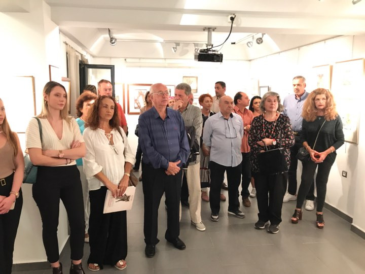 Eγκαινιάστηκε η Έκθεση Χαρακτικής στην Κερκυραϊκή Πινακοθήκη (photos)