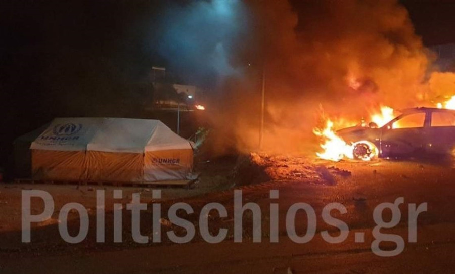 Επεισόδια και συλλήψεις στη Χίο τα ξημερώματα της Κυριακής του Πάσχα (video)