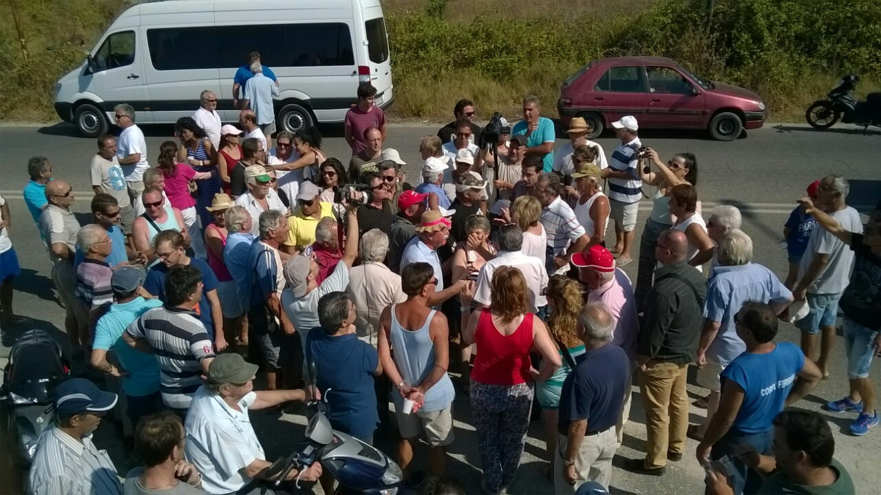 Με «γαλλικά» υποδέχθηκαν τον Περιφερειάρχη στη Λευκίμμη
