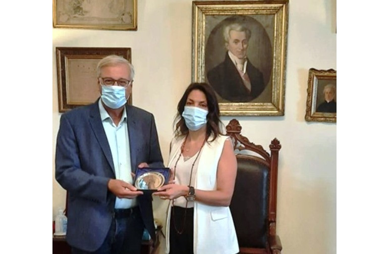 Συνάντηση Υδραίου με τον Γ.Γ. του Υπουργείου Εσωτερικών