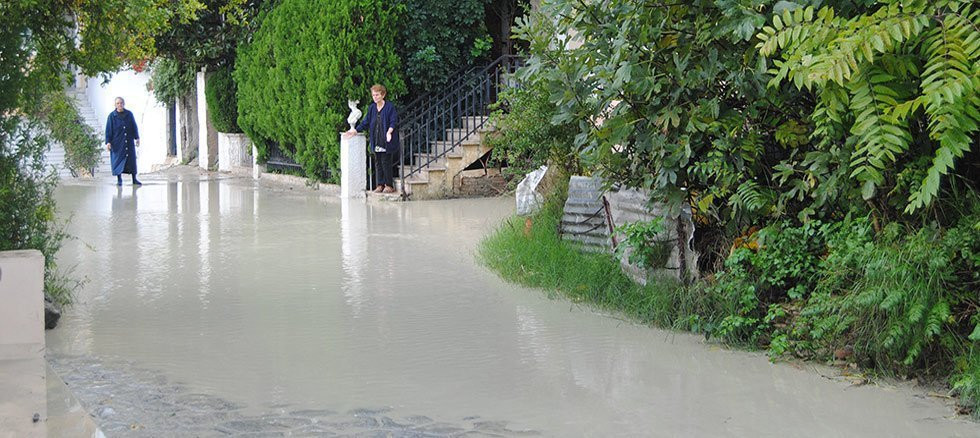 Καταστροφικές πλημμύρες στη Ζάκυνθο (φωτο)