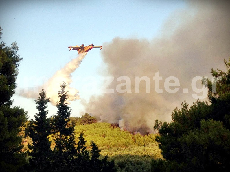 Κι άλλη φωτιά στη Ζάκυνθο